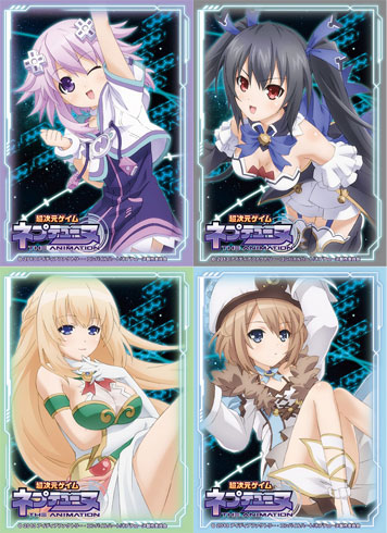 キャラクタースリーブ 超次元ゲイム ネプテューヌ パック4種セット