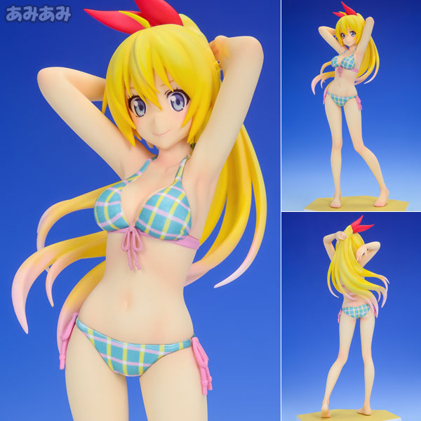 中古】(本体A/箱B)BEACH QUEENS ニセコイ 桐崎千棘 1/10 完成品