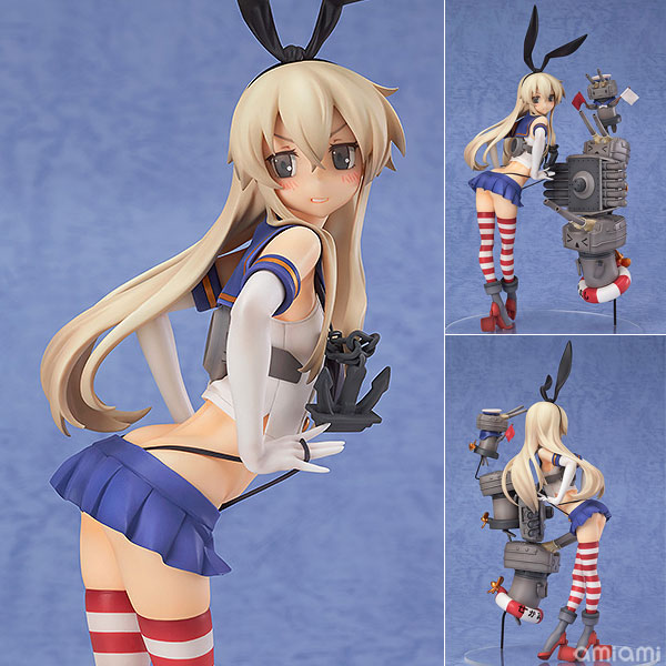 中古】(本体A/箱B)艦隊これくしょん -艦これ- 島風 1/8 完成品