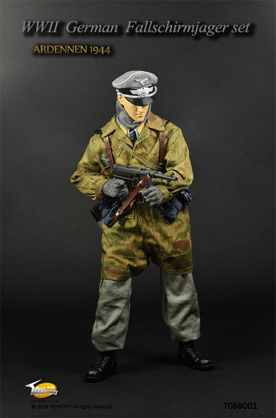 1/6スケール コスチュームセット WWII ドイツ軍 降下猟兵 将校（68001