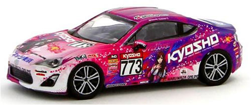京商オリジナル 1/64 トヨタ 86 KYOSHO JKB86 2014（ピンク/パープル）