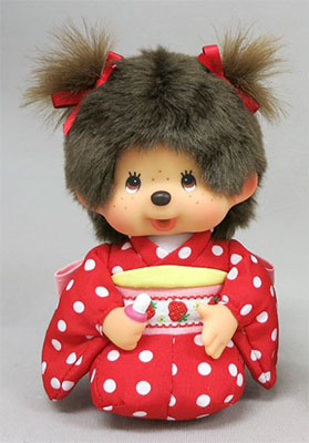 イチゴ着物のモンチッチちゃん(座り)-amiami.jp-あみあみオンライン本店-