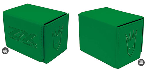 合皮製デッキケース Z/X -Zillions of enemy X- 「緑の世界