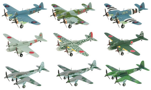 1/144 ワークショップ 双発機コレクション4 10個入りBOX(食玩)-amiami