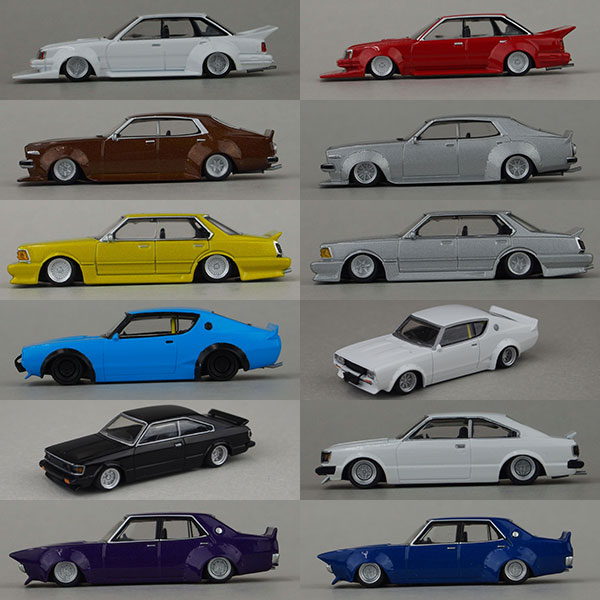 1/64 ダイキャストミニカー No.9 グラチャンコレクション Part.9 12個