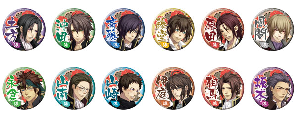 オトメイト【推し】缶バッジコレクション 薄桜鬼 真改 Vol.2 10個入り