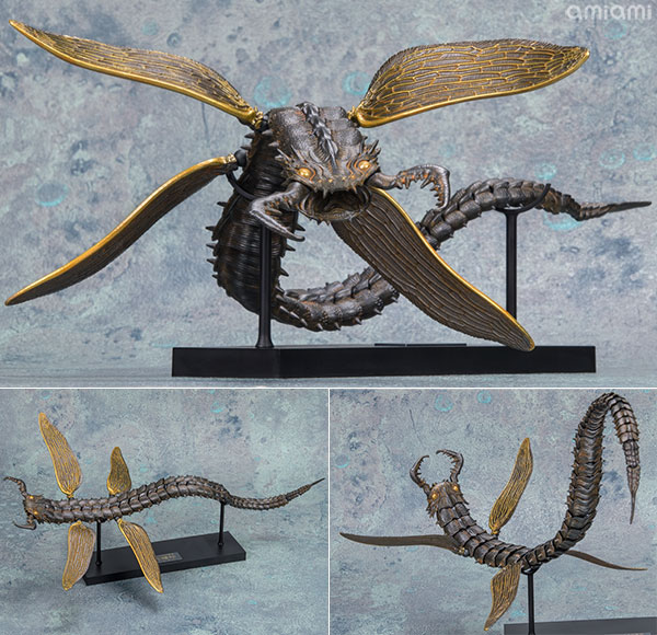 KT Project KT-011 タケヤ式自在置物 蛇螻蛄(ヘビケラ) 鉄錆地調