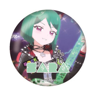 キラッとプリ☆チャン 3WAY缶バッジ J 緑川さら(パンクキャットコーデ