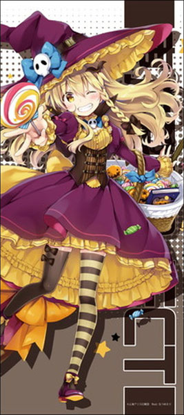 東方Project マイクロファイバーフェイスタオル 霧雨魔理沙 秋祭り2018