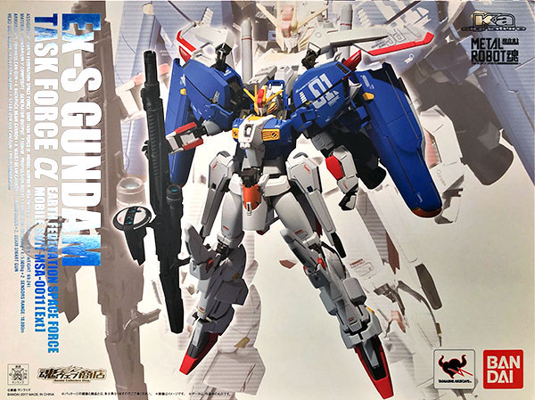 中古】(本体B/箱B)METAL ROBOT魂 〈SIDE MS〉 Ex-S ガンダム タスク