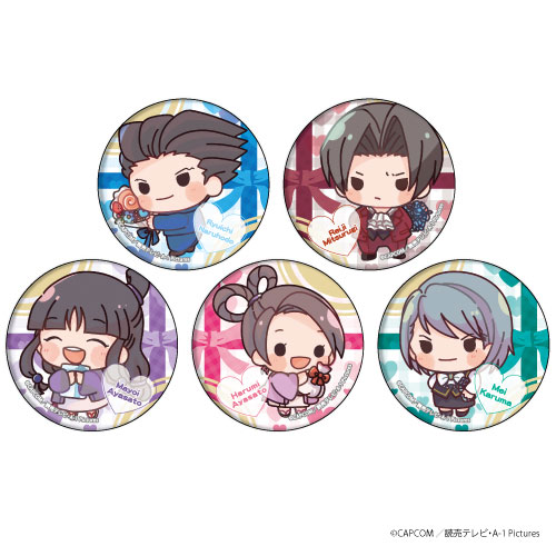 缶バッジ「逆転裁判～その「真実」、異議あり！～」01/告白シリーズ 5