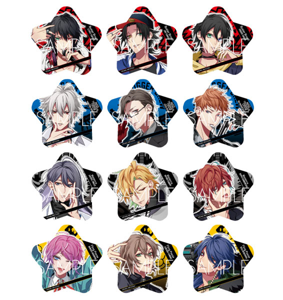 星型缶バッジコレクション ヒプノシスマイク -Division Rap Battle- 12