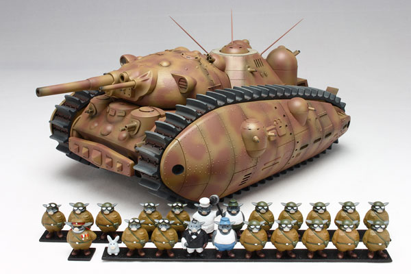 1/72 悪役1号 隊員集合セット 3体のブタ増員セット (ホビーショー特別