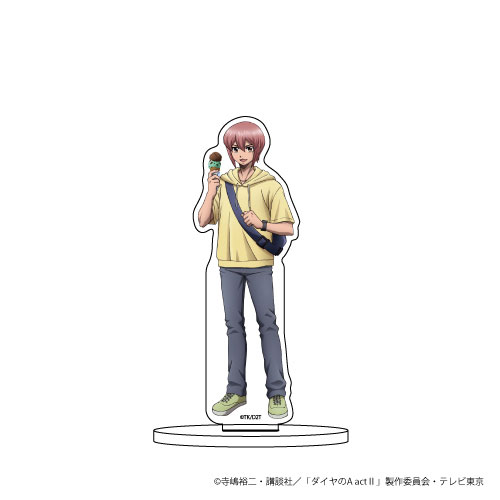 キャラアクリルフィギュア「ダイヤのA act II」06/小湊春市 私服ver