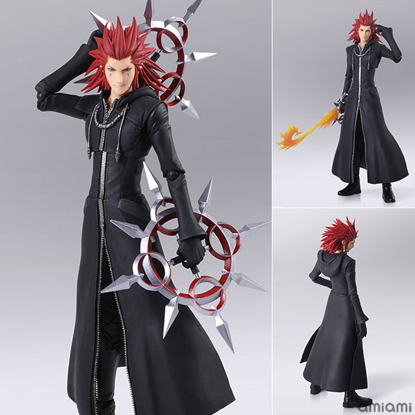 KINGDOM HEARTS III BRING ARTS アクセル アクションフィギュア-amiami