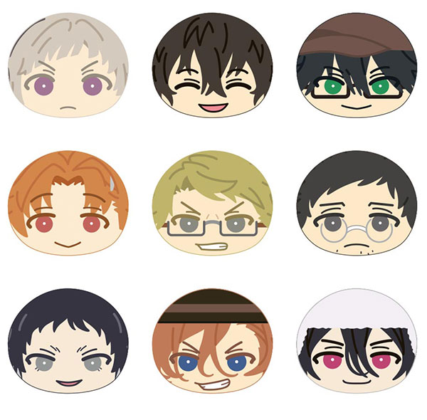 文豪ストレイドッグス おまんじゅうにぎにぎマスコット2 9個入りBOX