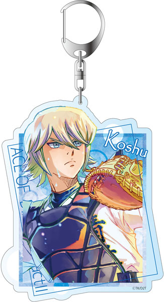 ダイヤのA act II PALE TONE series デカキーホルダー 奥村光舟