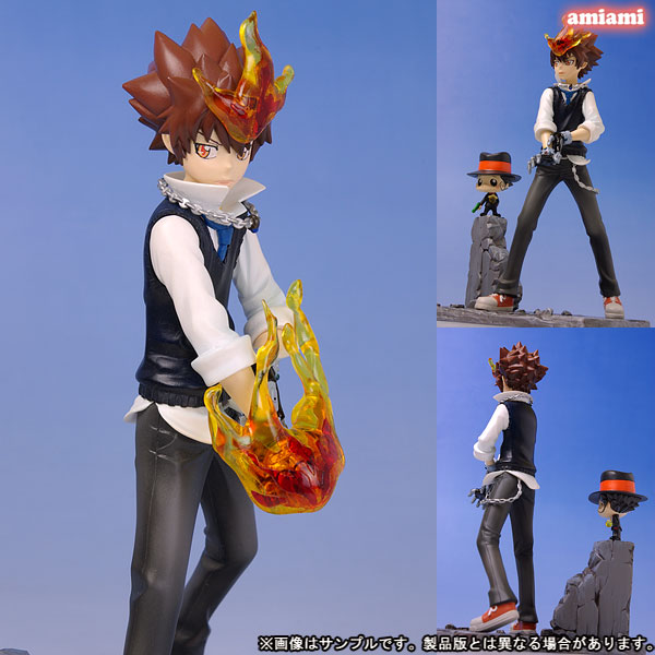 SRDX 家庭教師ヒットマンREBORN！ ツナ＆リボーン 完成品フィギュア