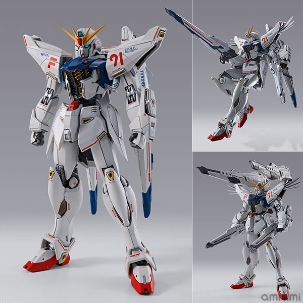 中古】(本体A/箱B)METAL BUILD ガンダムF91 CHRONICLE WHITE Ver