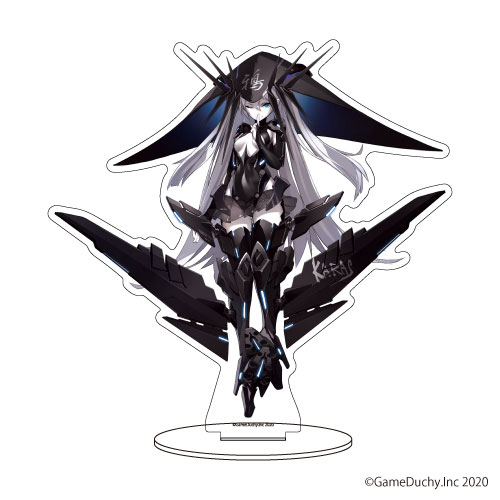 キャラアクリルフィギュア「機動戦隊アイアンサーガ」10/鴉[A3]《在庫