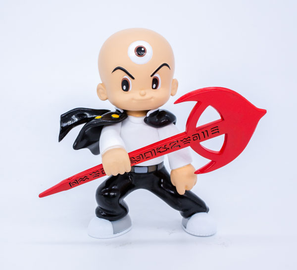 手塚治虫フィギュアシリーズ 三つ目がとおる 写楽保介 戦闘 ブラック