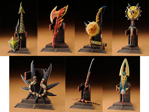 モンスターハンター 狩猟武器コレクション Vol.4 ノーマル全7種+