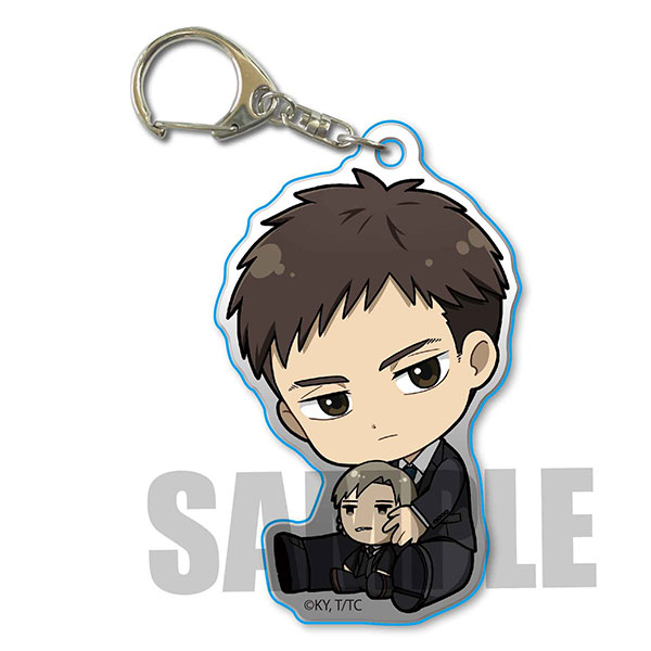 ぎゅぎゅっとアクリルキーホルダー 囀る鳥は羽ばたかない The clouds