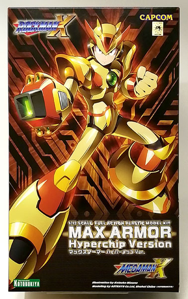 ロックマンX マックスアーマー ハイパーチップVer. 1/12 プラモデル
