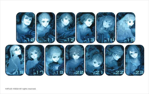 十三機兵防衛圏 しかくい缶バッジ 13個入りBOX[タピオカ]《在庫切れ》