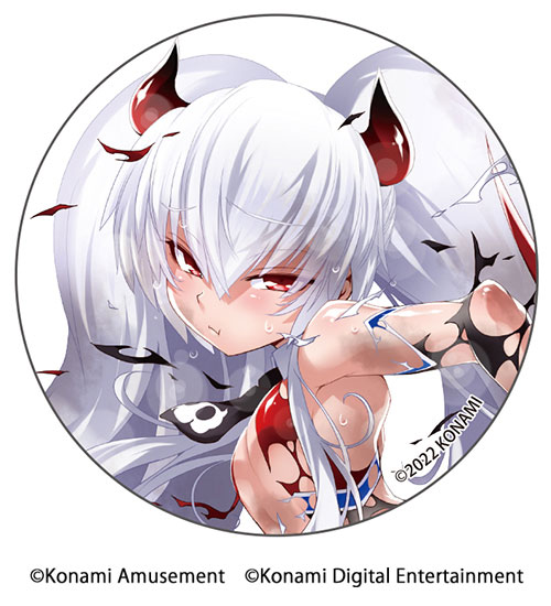 限定販売】BOMBERGIRL 缶バッジ グリムアロエ サキュバスチアコスVer