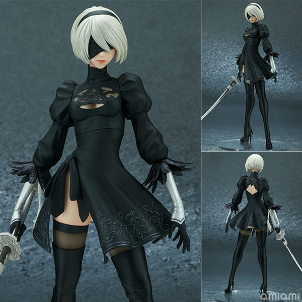 NieR：Automata 2B (ヨルハ 二号 B型) 通常版 完成品フィギュア