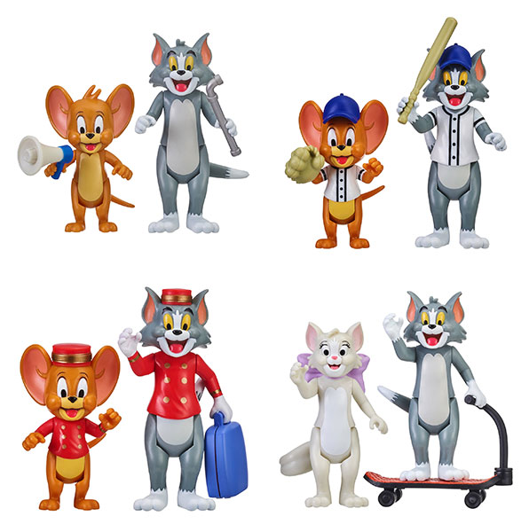 トムとジェリー』 ムース・トイズ アクションフィギュア 2パック 4種各