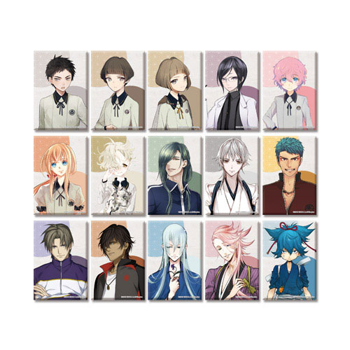 刀剣乱舞-ONLINE- スクエア缶バッジコレクション 内番 第二弾 20個入り