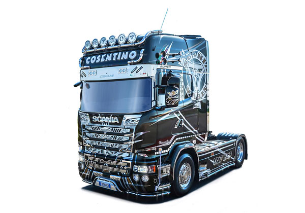 1/24 スカニア R730 ストリームラインショートラック プラモデル