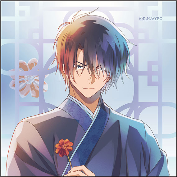 アニメ「暁のヨナ」 マイクロファイバー PALE TONE series ハク flower