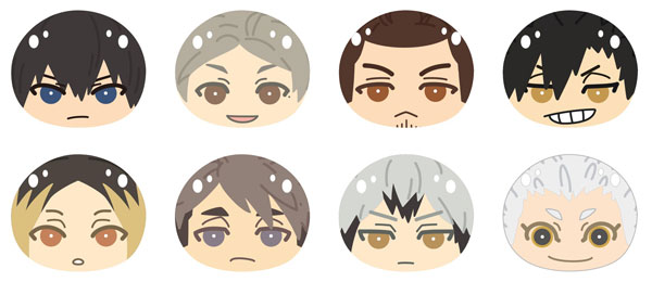 ハイキュー！！ おまんじゅうにぎにぎマスコットB 8個入りBOX