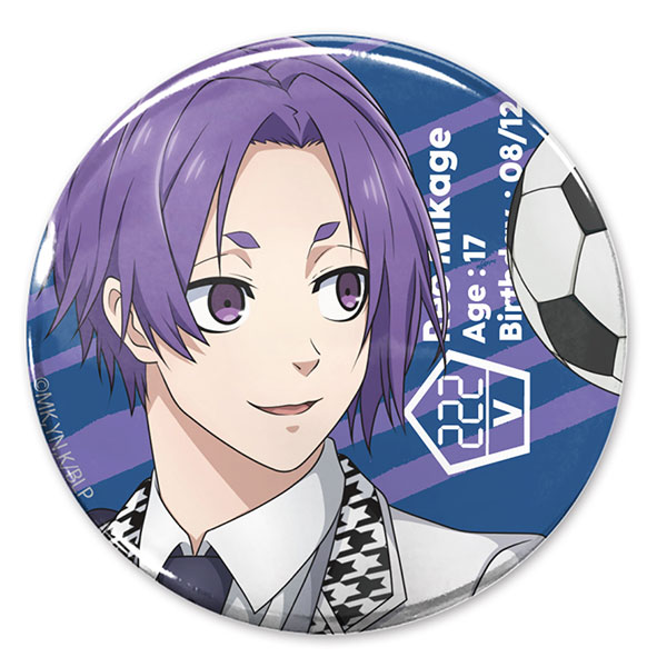 ブルーロック 御影玲王 シークレットメタル缶バッジ 中国 再販 原作 43