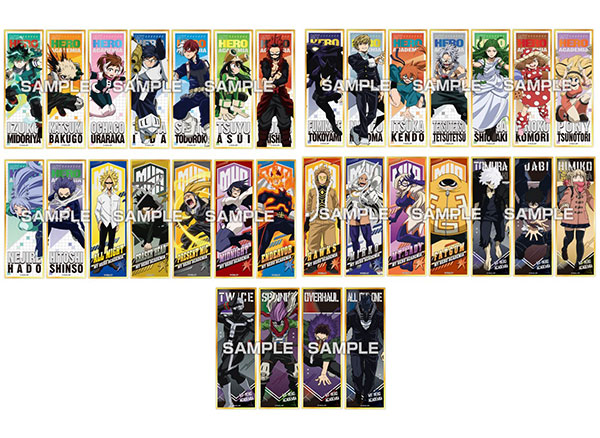 TVアニメ『僕のヒーローアカデミア』 ロングステッカーガム5 16パック