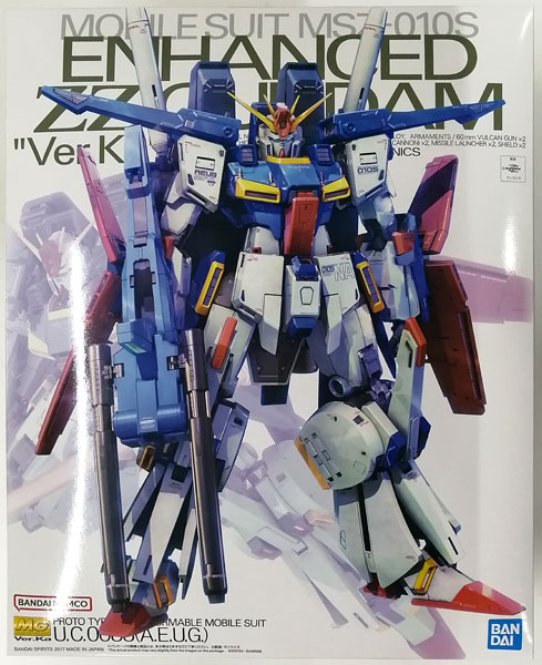 中古】(本体A-/箱B)MG 1/100 MG MSZ-010S 強化型ダブルゼータガンダム