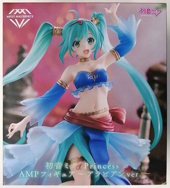 中古】(本体A/箱B)初音ミク Princess AMP フィギュア～アラビアンver