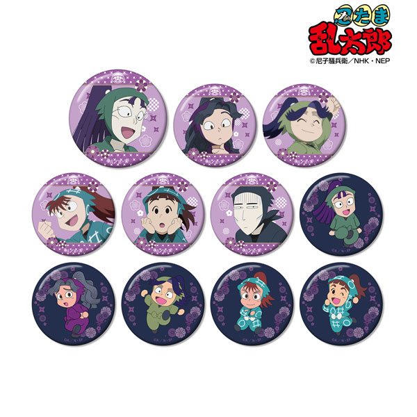 忍たま乱太郎 トレーディング缶バッジ 作法委員会ver. 11個入りBOX