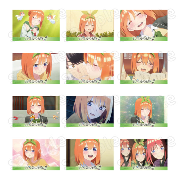 五等分の花嫁∬ 場面写アクリルブロック 四葉 12個入りセット[KThingS