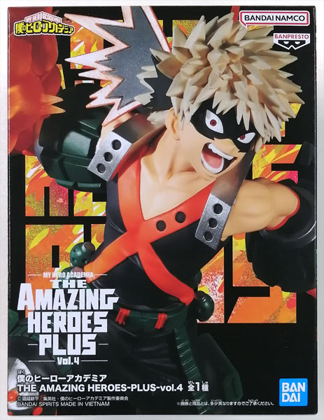 僕のヒーローアカデミア THE AMAZING HEROES-PLUS-vol.4 爆豪勝己