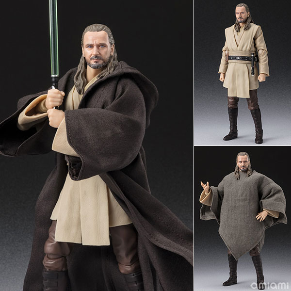 中古】(本体A/箱B)S.H.Figuarts クワイ=ガン・ジン(STAR WARS： The