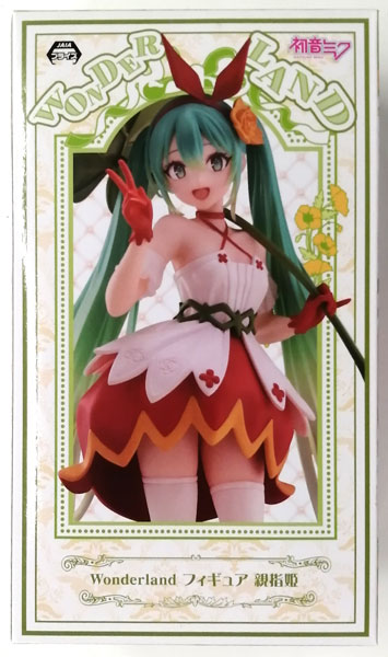 中古】(本体A/箱B)初音ミク Wonderland フィギュア 親指姫 (プライズ