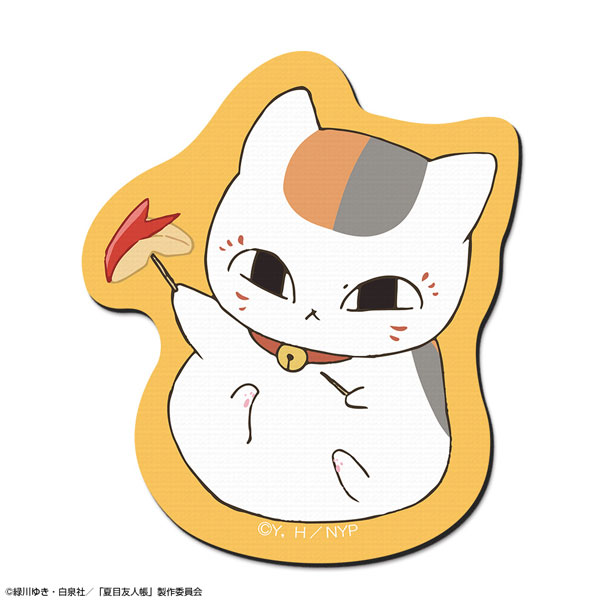 夏目友人帳 ラバーマウスパッド Ver.2 デザイン01(ニャンコ先生/A