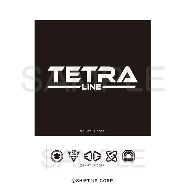 勝利の女神：NIKKE』 ロゴステッカー テトラライン[アルジャーノン