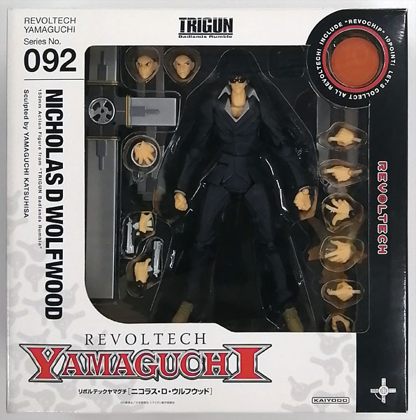 リボルテックヤマグチ No.092 トライガン ニコラス・D・ウルフウッド