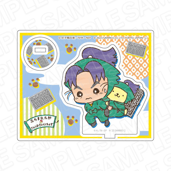 忍たま乱太郎×サンリオキャラクターズ アクリルスタンド 潮江文次郎