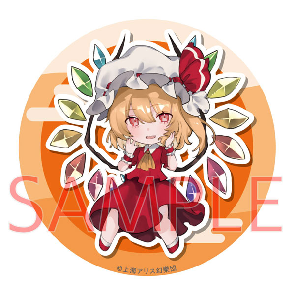 東方Project 缶バッジ フランドール・スカーレット ノチ[キャラマ